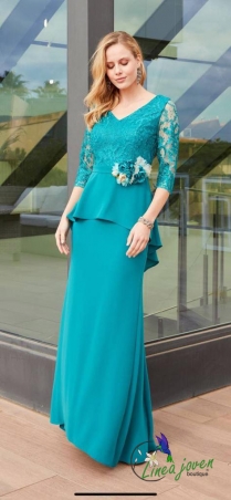 Vestido de fiesta cuerpo de...