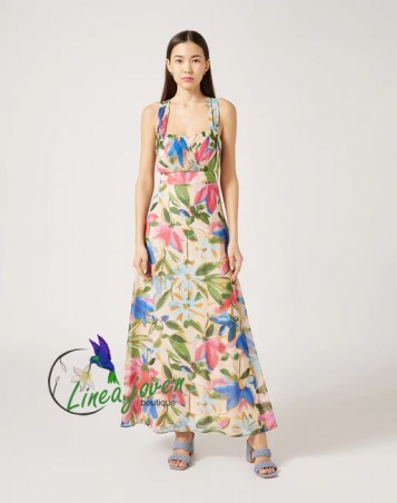 Vestido spring color verde