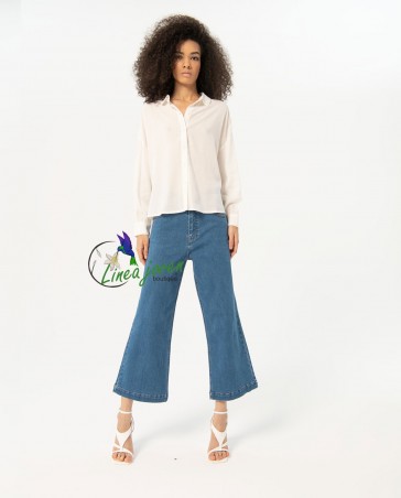 Camisa detalles en crochet...