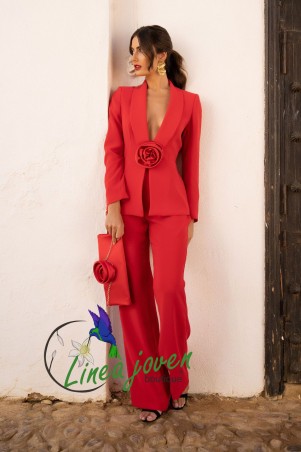 Traje de fiesta pantalón