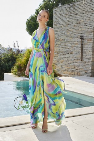 Vestido de fiesta largo...