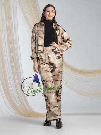 Conjunto Chaqueta Bomber y...