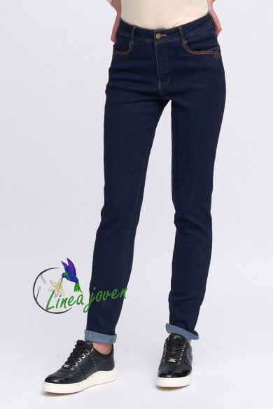 Mezclilla Pantalon Palazzo Formula Joven Jean Formula Joven