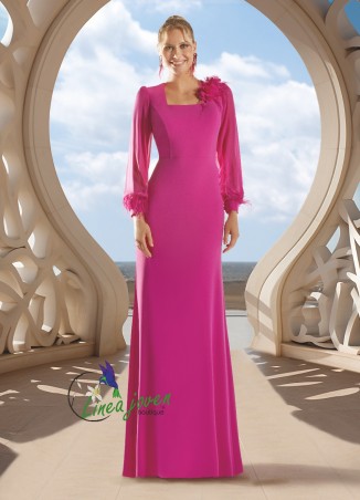 Vestido de fiesta largo...