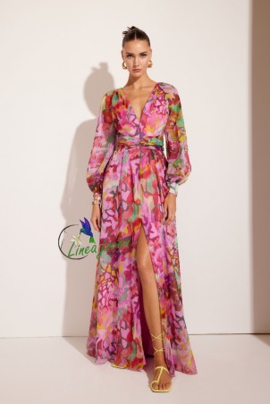 Vestido de fiesta largo...