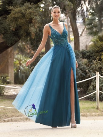 Vestido de fiesta largo...