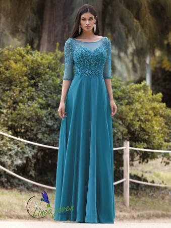 Vestido de fiesta largo...