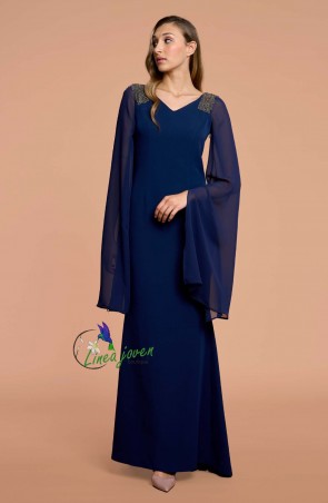 Vestido de fiesta largo...