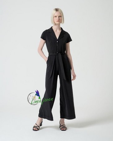 Mono elástico liso Negro