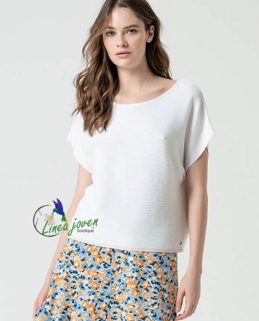 Jersey manga corta de punto...