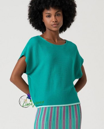 Jersey manga corta de punto...