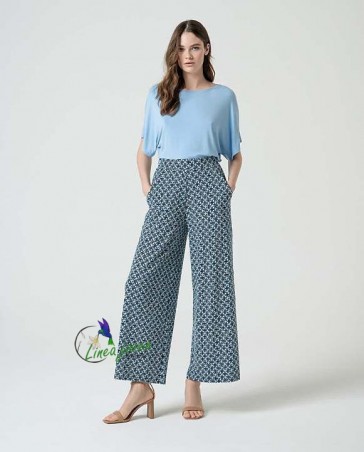 Pantalón culotte elástico...