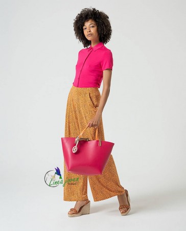 Pantalón elástico fluido...