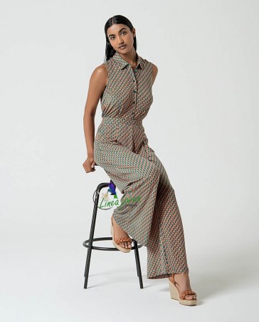 Blusa sin mangas lyocell...