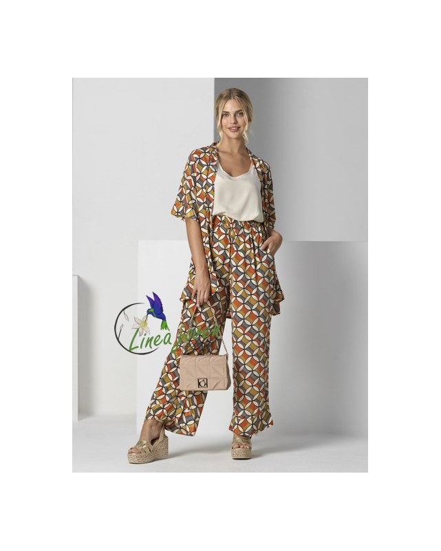 Conjunto Kimono Top y Pantalón...