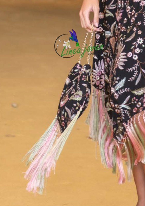 Bolso Cream Negro