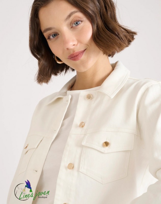 Chaqueta vaquera Blanco