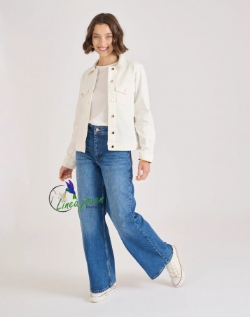 Chaqueta vaquera Blanco