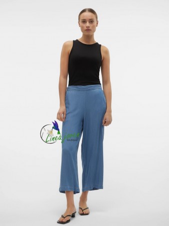 Pantalones culotte Azul