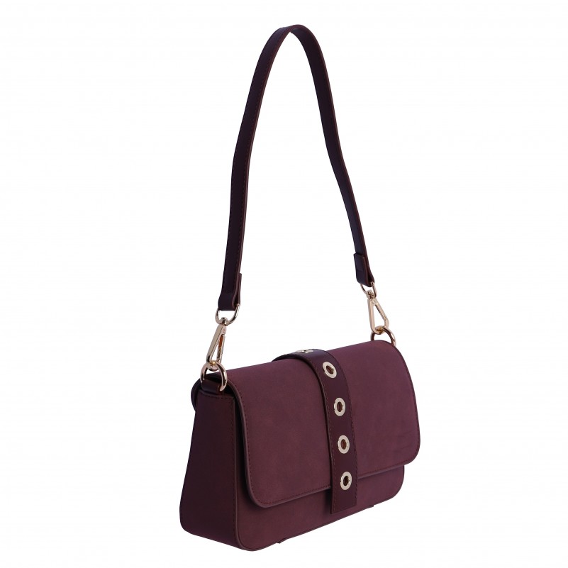 Bolso Burdeos piel sintetica