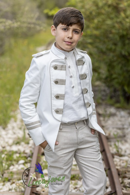 Traje de comunión almirante casaca