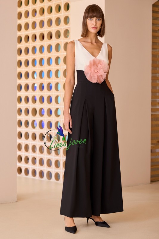 Conjunto de fiesta bicolor negro...