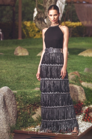 Vestido de fiesta cuello...